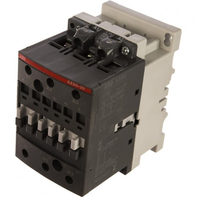 Контактор ABB AX50-30-00-80 50А AC3 с катушкой управления 220-230В AC 1SBL351074R8000